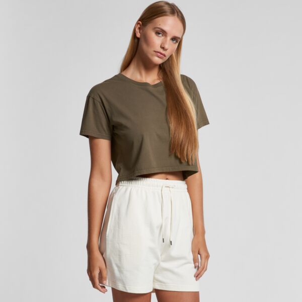 Women's Faded Crop Tee Thumbnail